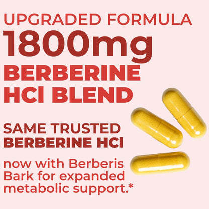 Vimerson Health Berberine Supplement with Third Party Tested Berberine 1800mg - Immune Support Supplement for Cardiovascular, Gastrointestinal Function & Metabolic Aid - Vegan & Non-GMO Vimerson HealthBuy Supplements Australia