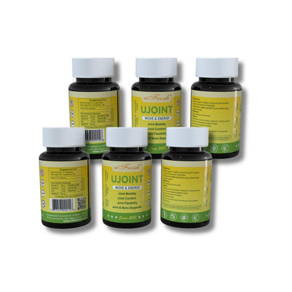 UJoint Move & Energy Joint Flexibility and Mobility Dietary Supplements, 30 Day Supply, 60 Capsules (1) uFreshBuy Supplements Australia