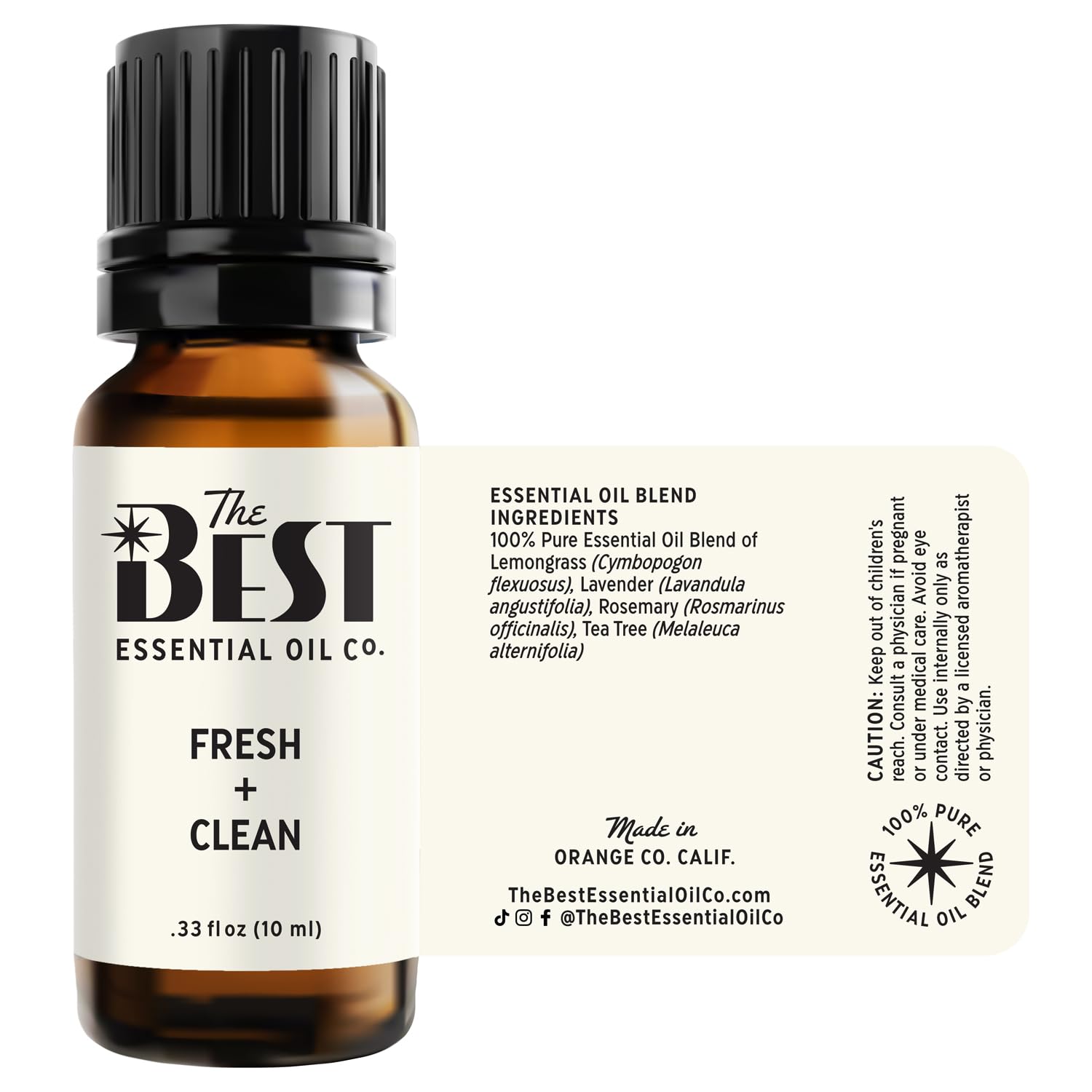 The Best Fresh + Clean Essential Oil Blend- Premium Grade- 100% Pure & Natural for Aromatherapy The Best Essential Oil CoBuy Supplements Australia