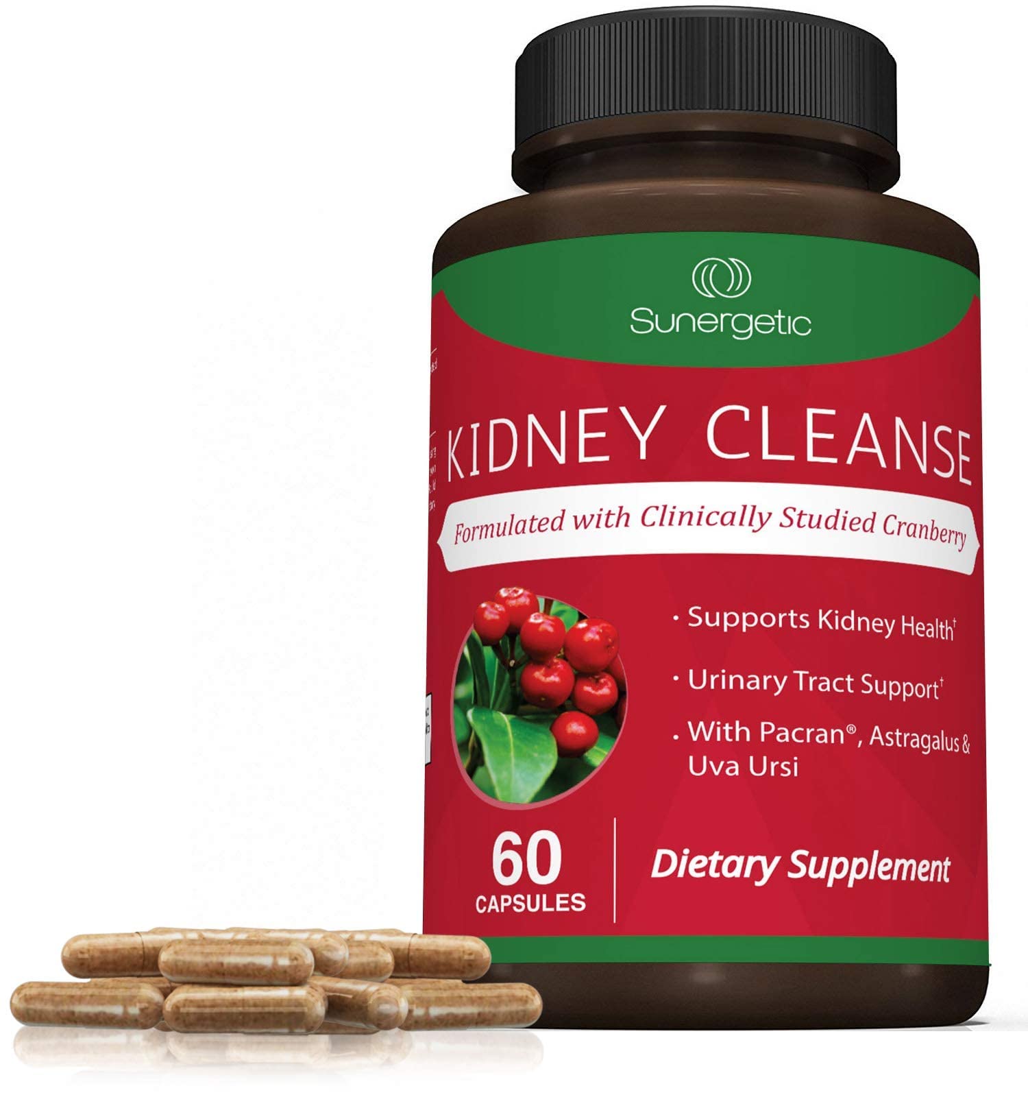 Premium Kidney Cleanse Supplement – Powerful Kidney Support Formula with Cranberry SunergeticBuy Supplements Australia