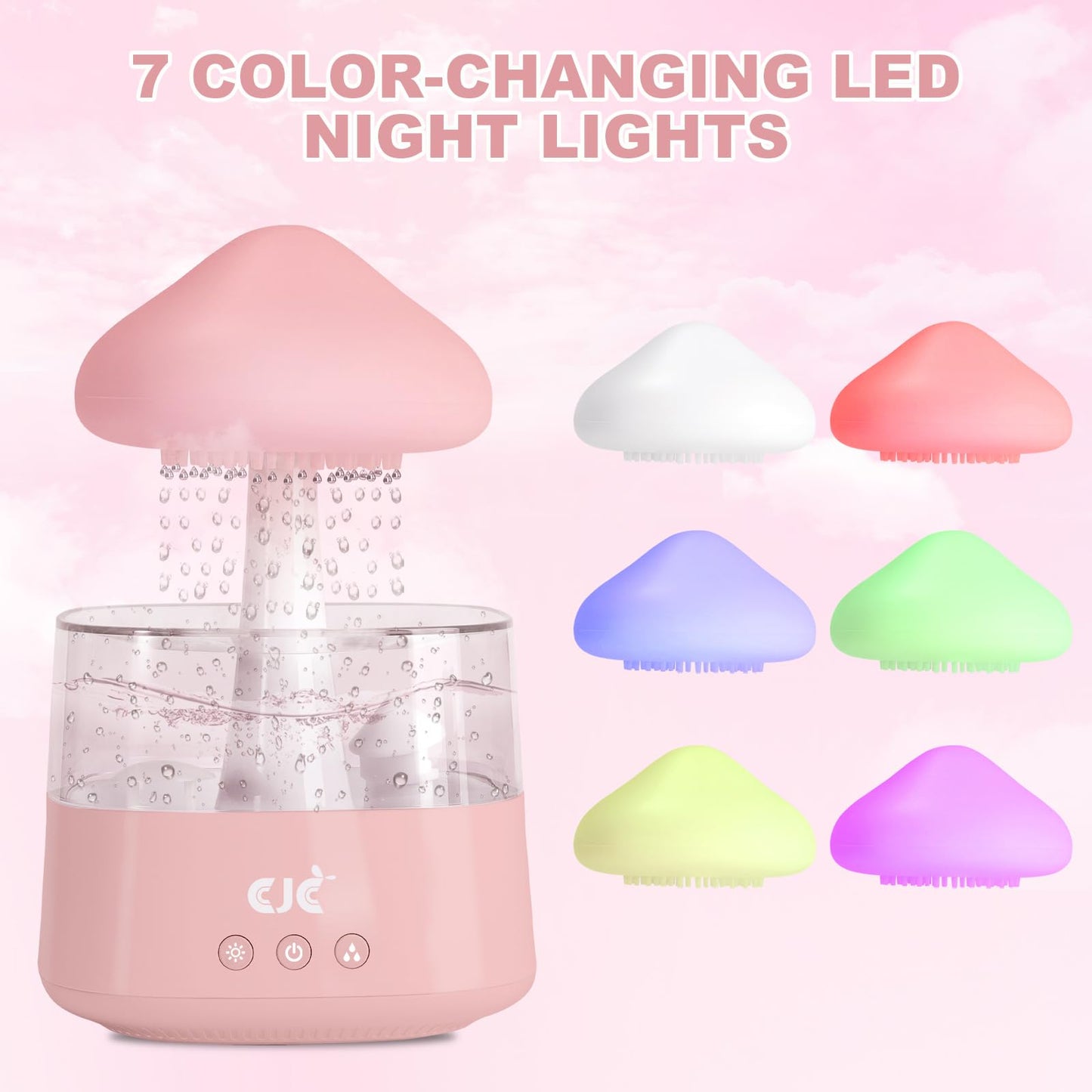 Humidifiers for Bedroom, 7 Color-Changing Led Night Lights, Aromatherapy Essential Oil cjcBuy Supplements Australia