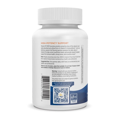 Nordic Naturals Vitamin D3 5000 Gummies, Passion Fruit - 30 Gummies - Support for Healthy Bones, Mood, & Immune System - Vegetarian - Non-GMO - 30 Servings Nordic NaturalsBuy Supplements Australia