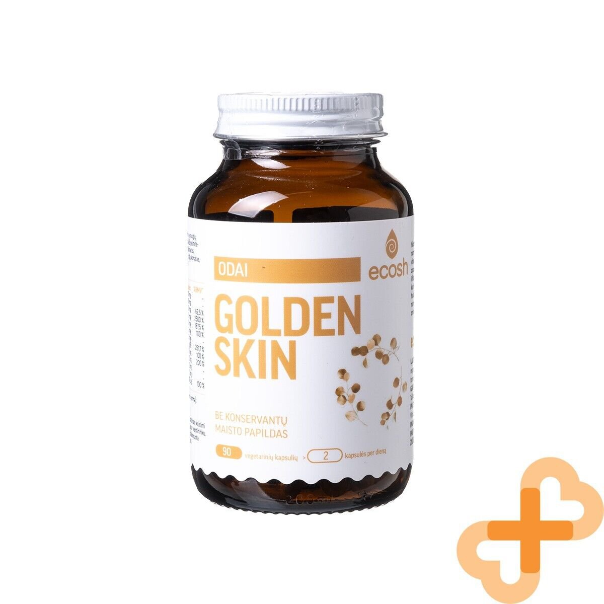ECOSH GOLDEN Skin 90 Capsules Supplement For Skin and Normal Pigmentation