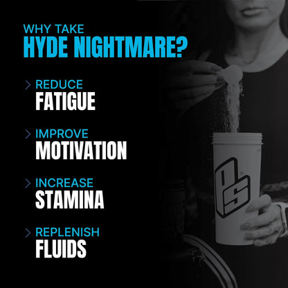 PROSUPPS Hyde Nightmare Pre-Workout Powder Energy Drink - Intense Energy, Mental PROSUPPSBuy Supplements Australia