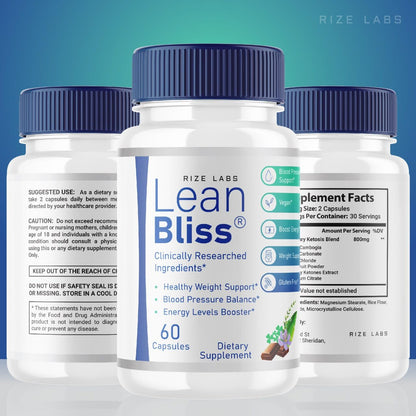 (2 Pack) Lean Bliss Weight Loss Pills, Lean Bliss Fat Burning Formula, LeanBliss Advanced rize labsBuy Supplements Australia