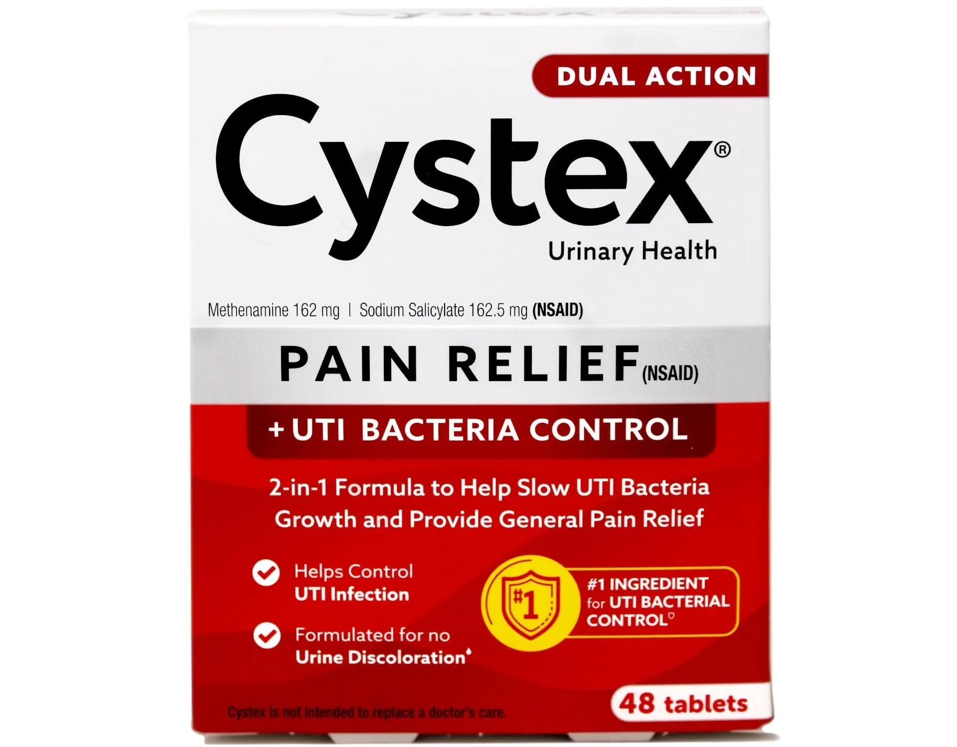 Cystex Plus Urinary Pain Relief Tablets 48 Tablets CystexBuy Supplements Australia