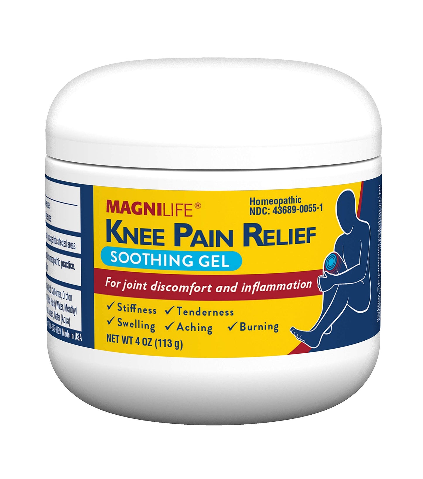 MagniLife Knee Pain Relief Gel (4 oz), Arnica-Based Gel for Joint Pain, Knee Stiffness & Swelling, Non-Greasy, No Staining, Massage-in Formula for Daily Knee Support & Comfort MagniLifeBuy Supplements Australia