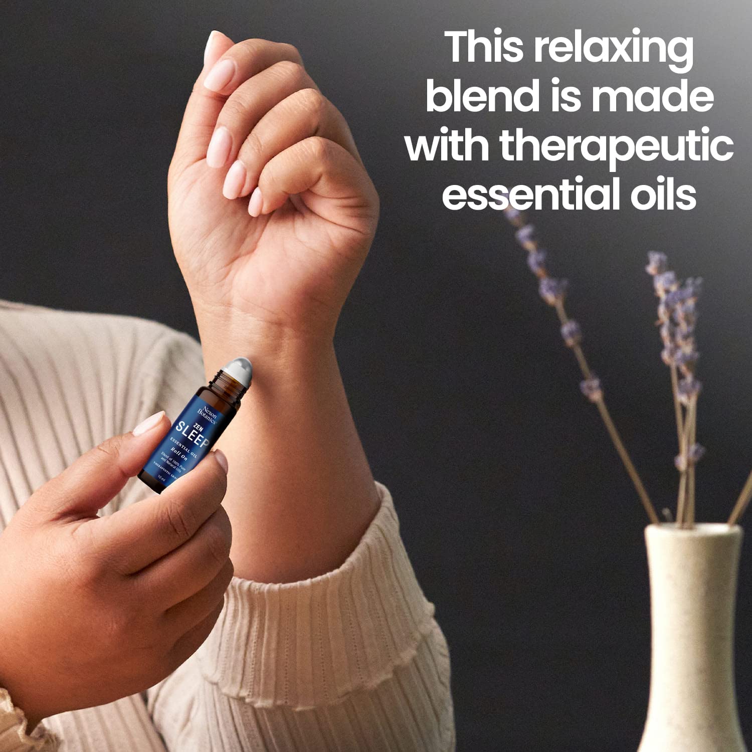 Zen Sleep Essential Oil Roll On 10ml - Roll On Sleep Essential Oil - Roll On Essential Oils Sleep - Serenity Nexon BotanicsBuy Supplements Australia