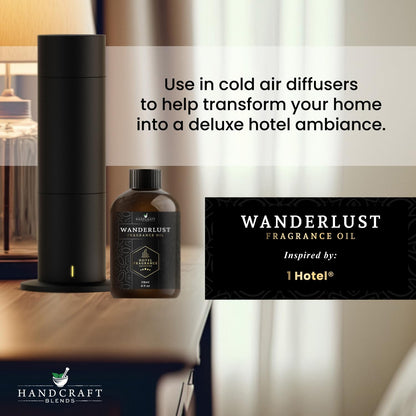 Handcraft Blends Hotel Fragrance Oil Wanderlust Scent – Luxury Hotel Collection Diffuser Oil Scents Handcraft BlendsBuy Supplements Australia