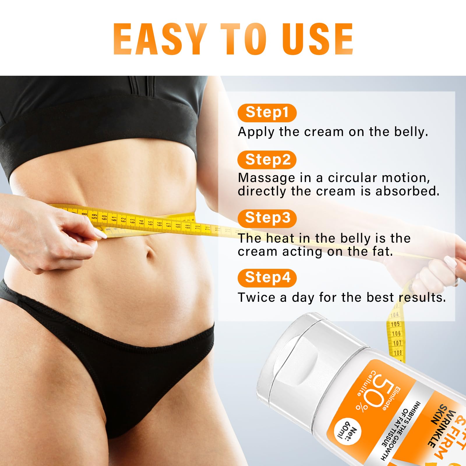 B Flat Belly Firming Cream, Skin Tightening & Cellulite Cream, Moisturizing Firming Lotion Weeping Willow Oil CoBuy Supplements Australia