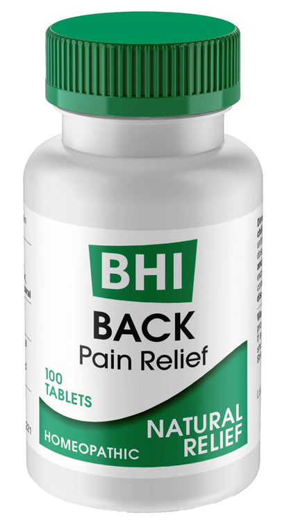 MediNatura BHI Back – Back Relief Tablets – Natural Homeopathic Formula for Muscle Stiffness & Muscle Spasms – Fast-Acting, Non-Drowsy – 100 Count MediNaturaBuy Supplements Australia