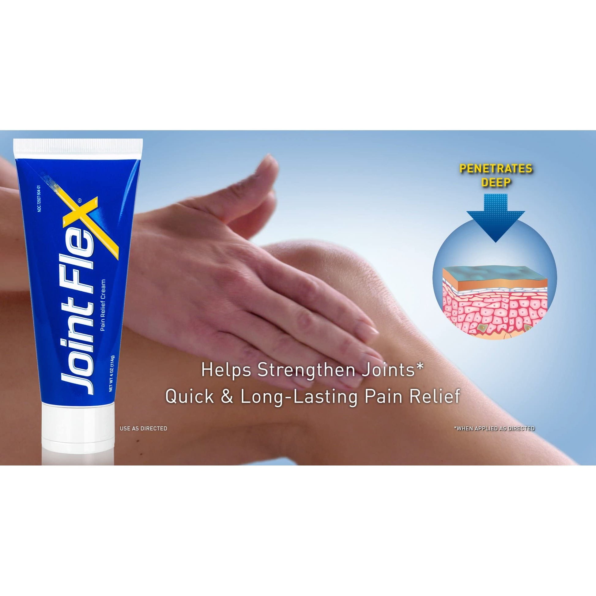 JointFlex Arthritis Pain Relief Cream, 4 oz Per Tube (10 Pack) JointFlexBuy Supplements Australia
