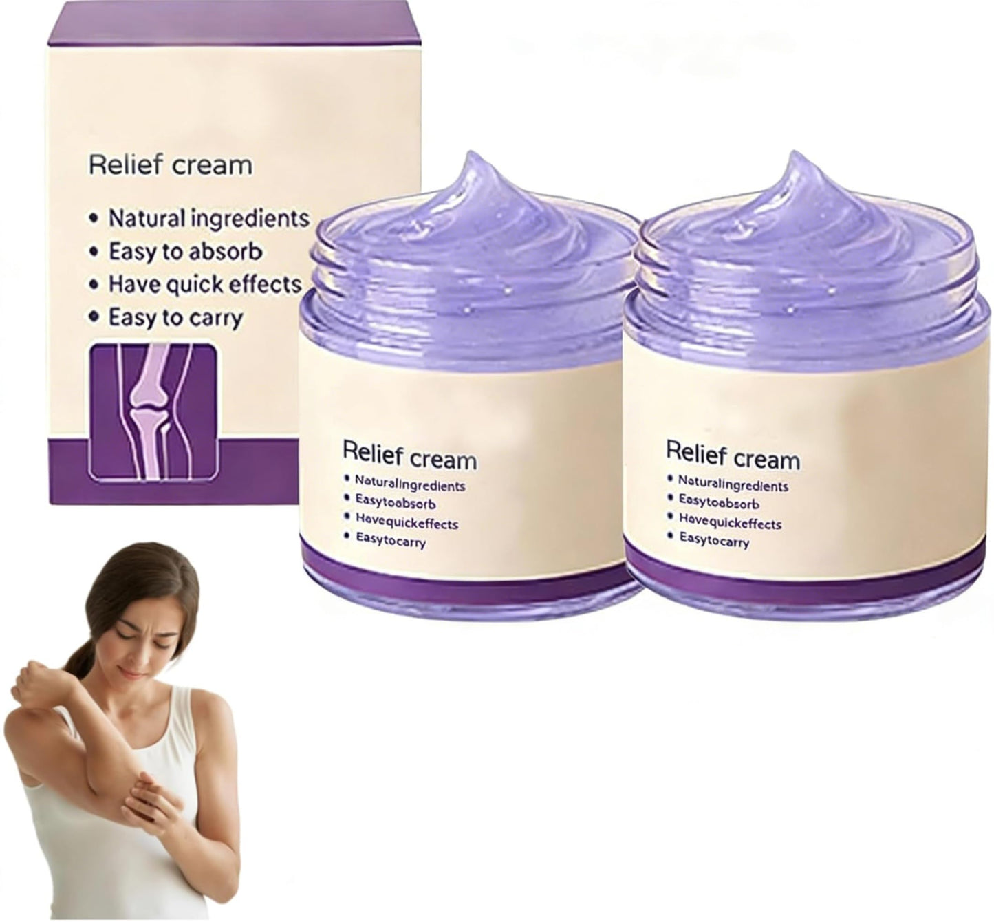 Advanced Rapid Joint Relief Gel, 2026 New Professional Relief Soothing Massage Therapy Gel, for Back, Neck, Hands, Knee (2 Pack) YOUSHEMEBuy Supplements Australia