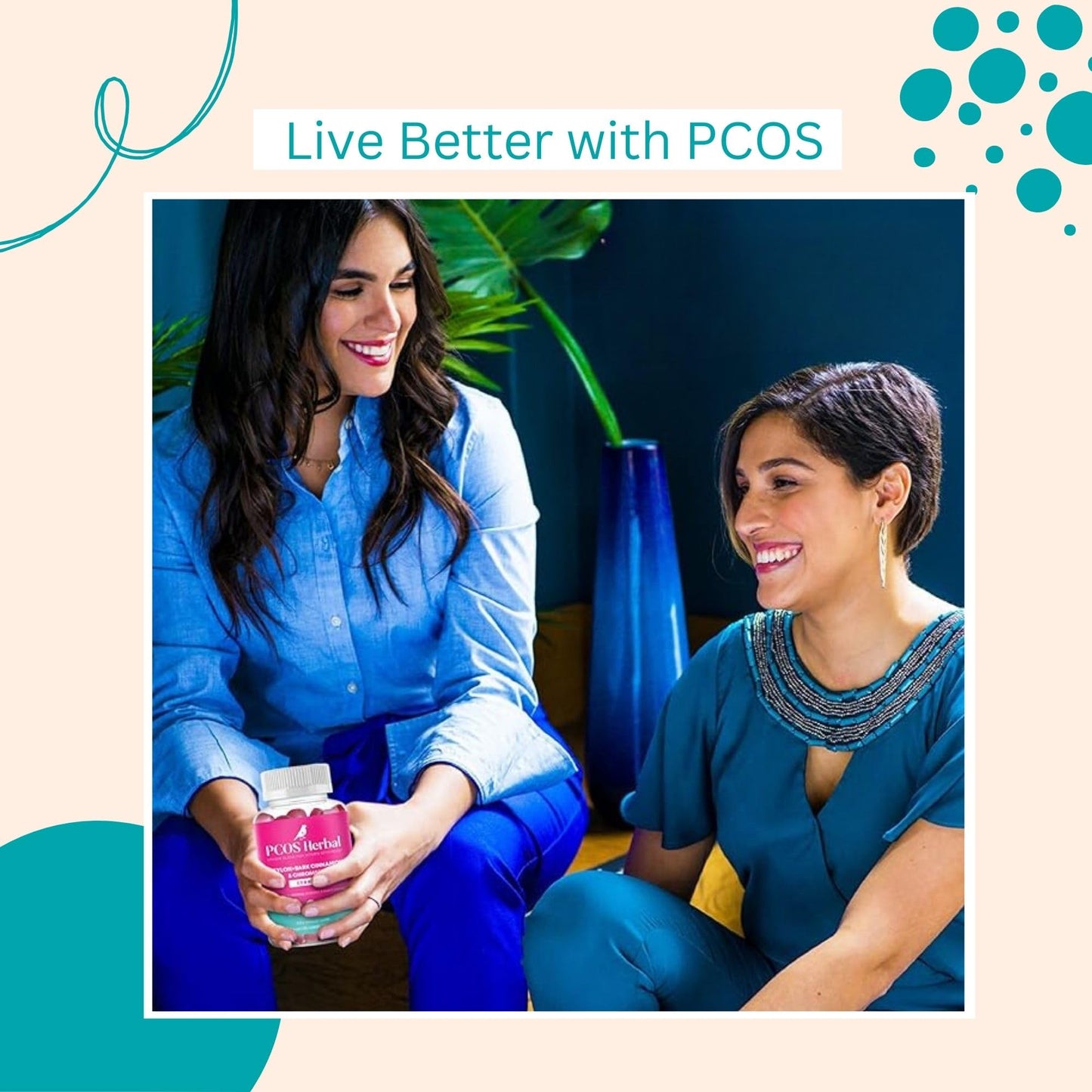 PCOS Herbal Gummies: Manage Cravings and Hormonal Balance; Cinnamon Complex PCOS Herbal TeaBuy Supplements Australia