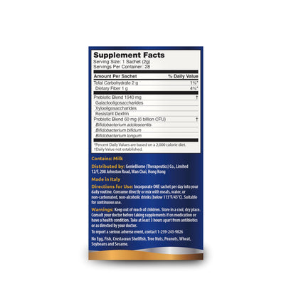 G-NiiB Immunity Elite (SIM01 Synbiotic Formula) - Potent Live probiotics and Added prebiotics to Support Immunity, Regularity, Sleep, Mood, and Skin - 5X More Effective in Reaching the Gut Alive G-NiiBBuy Supplements Australia