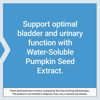 Life Extension Water-Soluble Pumpkin Seed Extract, Promotes Prostate & Urinary Tract Health, Bladder Health Support, Men, Women, Gluten-Free, Non-GMO, Vegetarian, 60 Capsules Life ExtensionBuy Supplements Australia