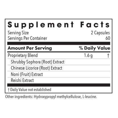 Allergy Research Group PhytoCort Supplement - Respiratory Support, Lung Health, Lung Detox, Lung Cleanse, Healthy Breathing, Herbal Support, Reishi, Licorice, Noni, Vegetarian Capsules - 120 Count Allergy Research GroupBuy Supplements Australia