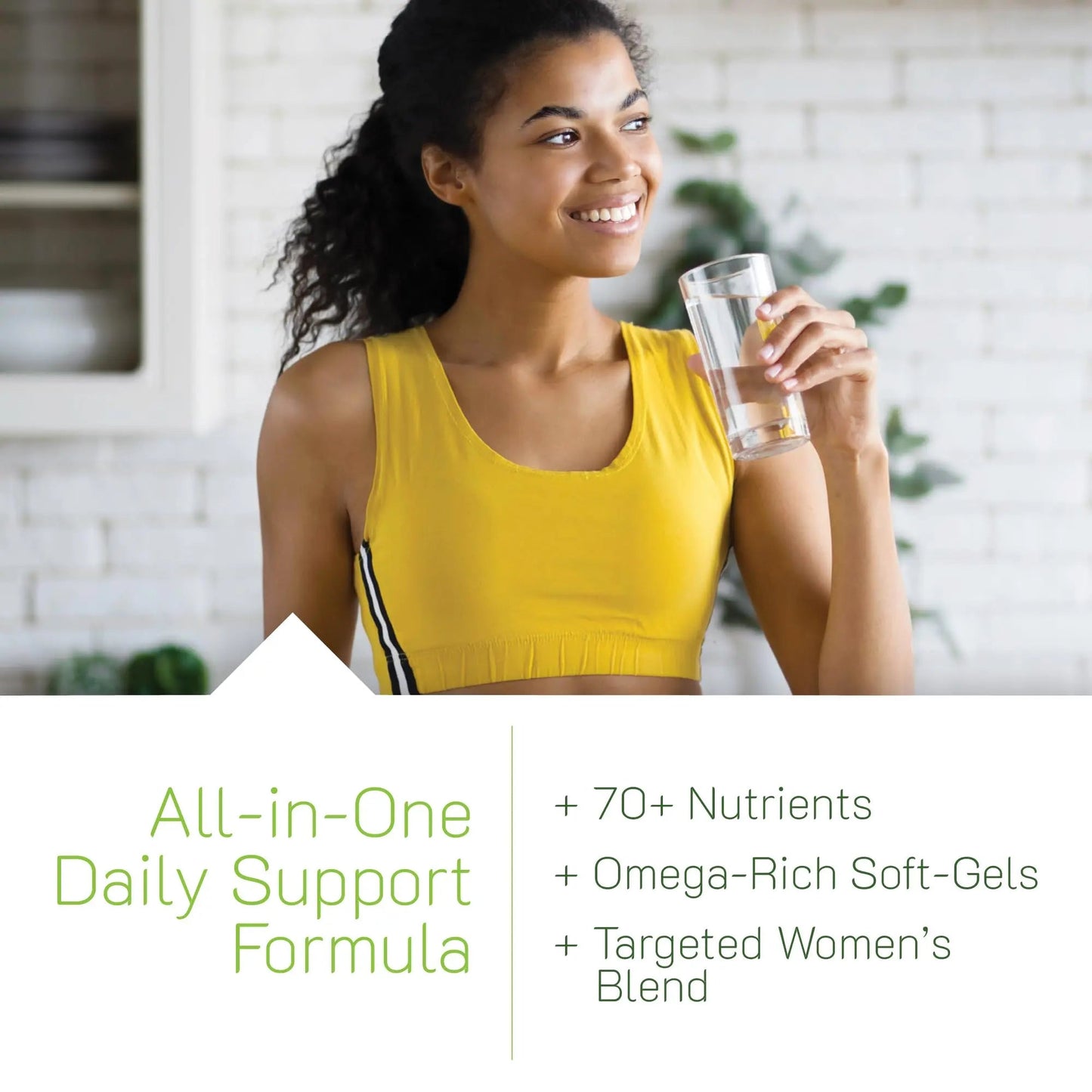 Irwin Naturals Women's Living Green Liquid-Gel Multi - 120 Liquid Softgels, Pack of 2 - Includes 70 Essential Nutrients, Vitamins & Minerals Irwin Naturals