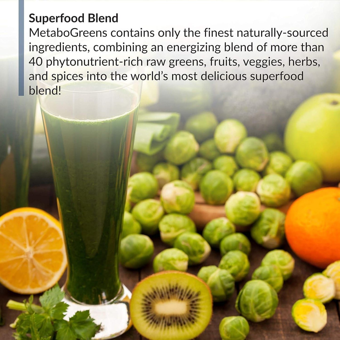 BioTrust Metabo Greens Superfood Powder - Super Greens Powder, Fruit & Veggie Blend with Clinically Studied Spectra - Non GMO, Soy Free, Gluten Free, Dairy Free, Energizing Berry Flavor (30 Servings) BioTrustBuy Supplements Australia
