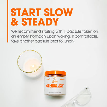 Genius Joy, Nootropic Mood Enhancer Supplement - Support Cognitive Health The Genius BrandBuy Supplements Australia