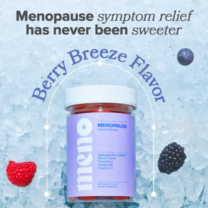 MENO Gummies for Menopause, 30 Servings (Pack of 2) - Hormone-Free Menopause O PositivBuy Supplements Australia