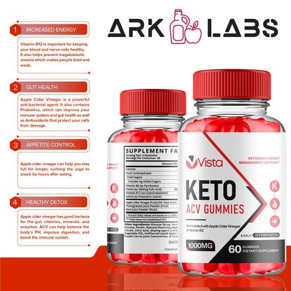 Vista Keto ACV Gummies, Vista Keto ACV Gummies Advanced Weight Loss 1000MG Ark LabsBuy Supplements Australia