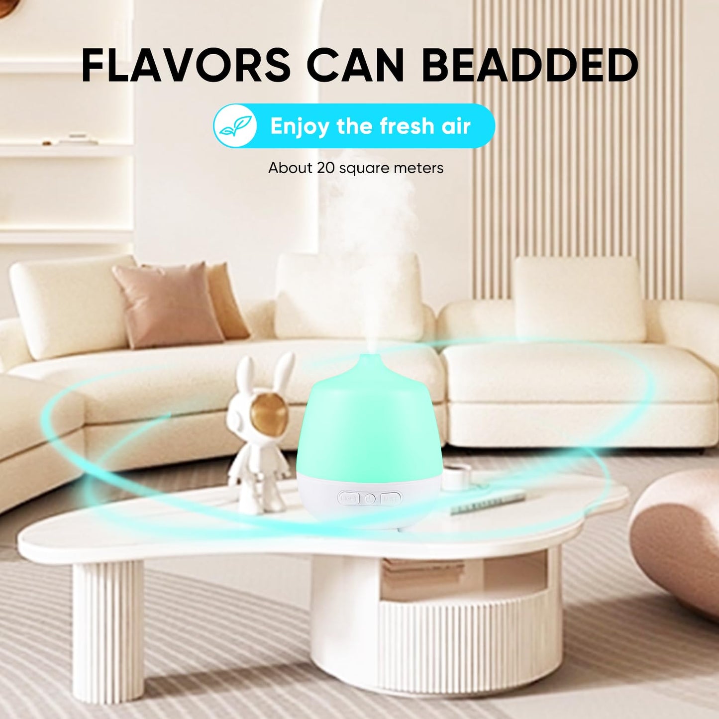 HAPPTWS 220Ml Essential Oil Diffuser - Diffusers for Essential Oils Aromatherapy Diffuser HAPPTWSBuy Supplements Australia