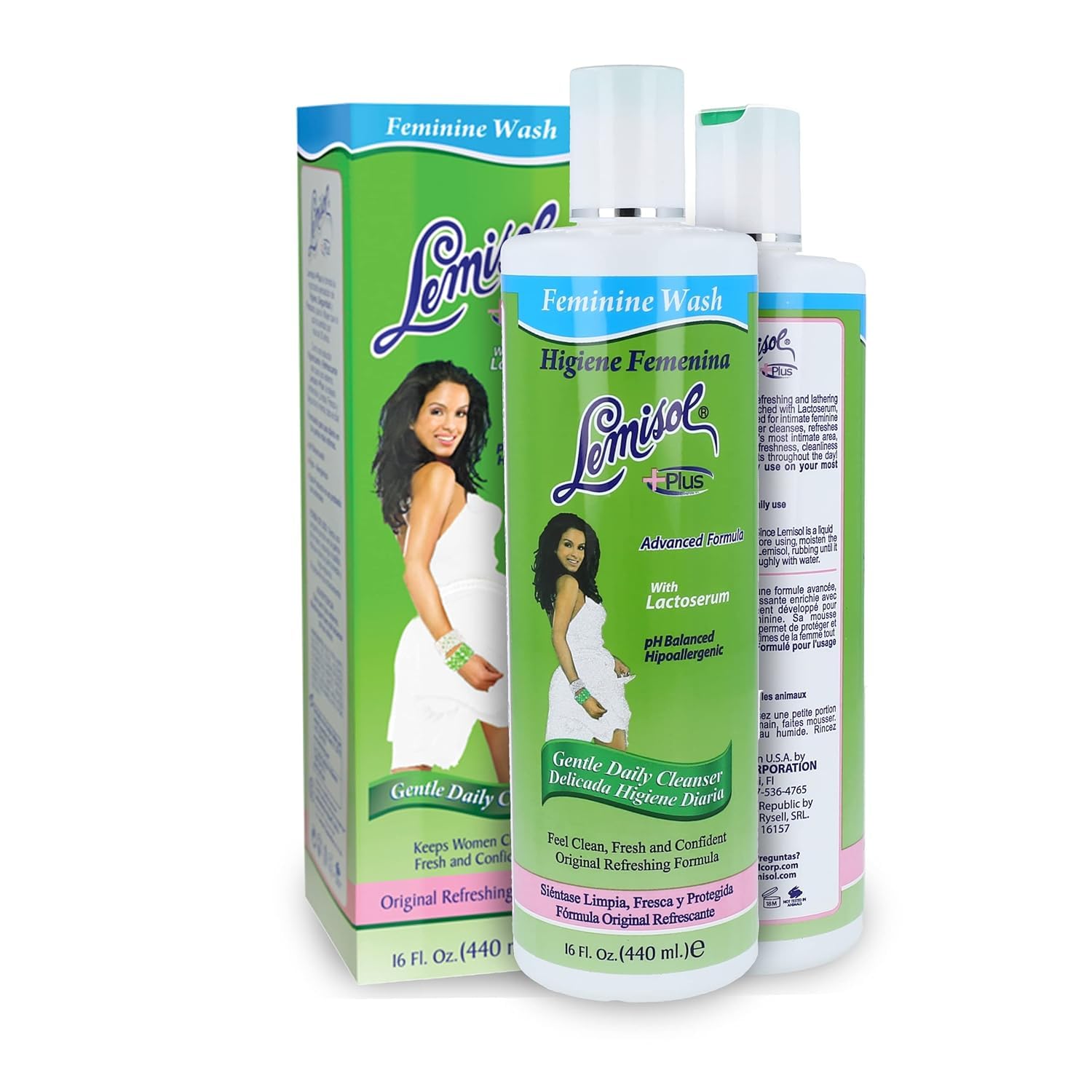 Lemisol Plus Feminine Wash 16 oz (Pack of 5) LemisolBuy Supplements Australia