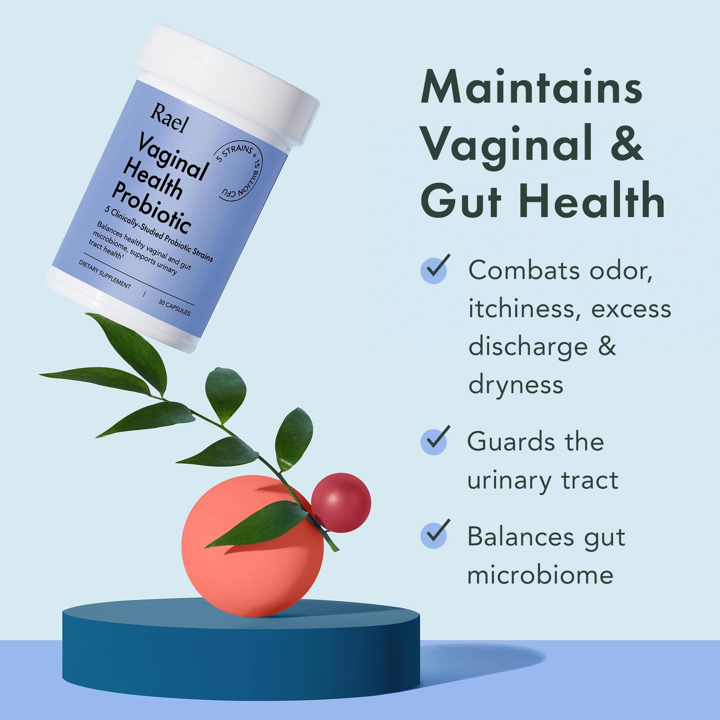 Rael Bundle - Probiotics Supplements for Women, Digestive Enzymes, Urinary Tract Health RaelBuy Supplements Australia