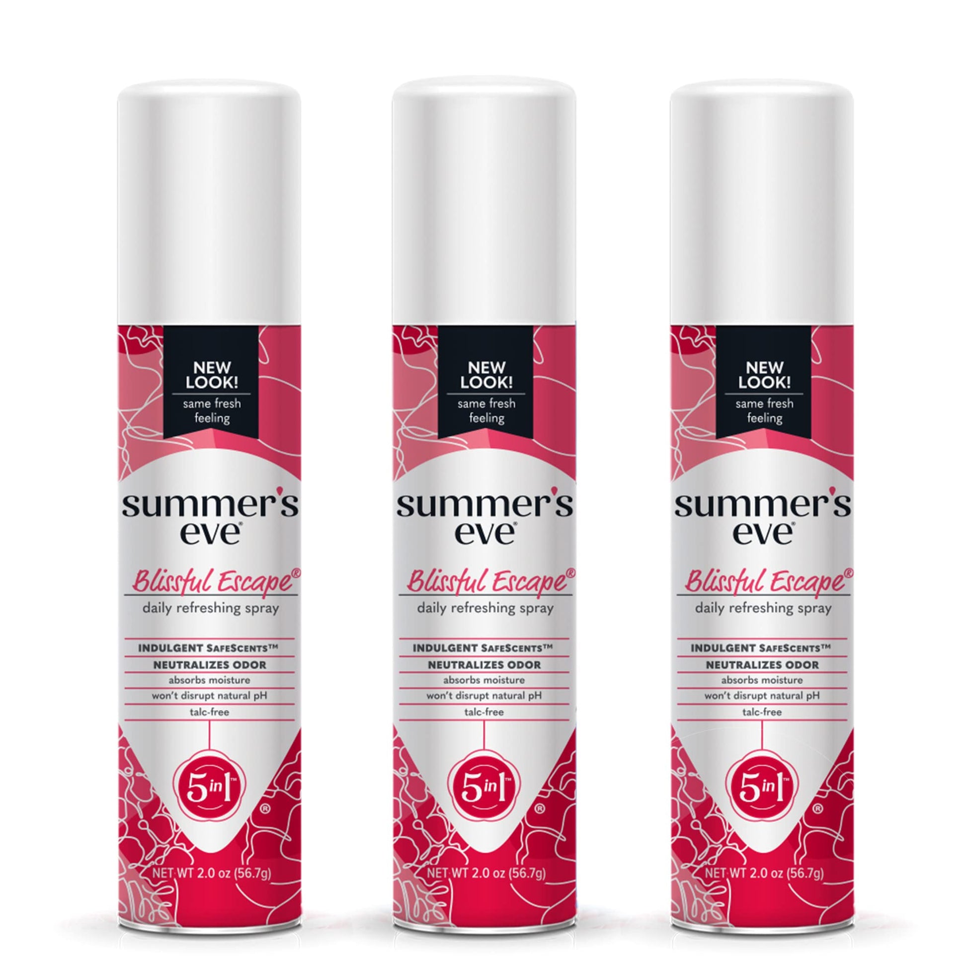 Summer's Eve Blissful Escape Daily Refreshing Feminine Spray, 2 oz, 3 Pack Summer's EveBuy Supplements Australia
