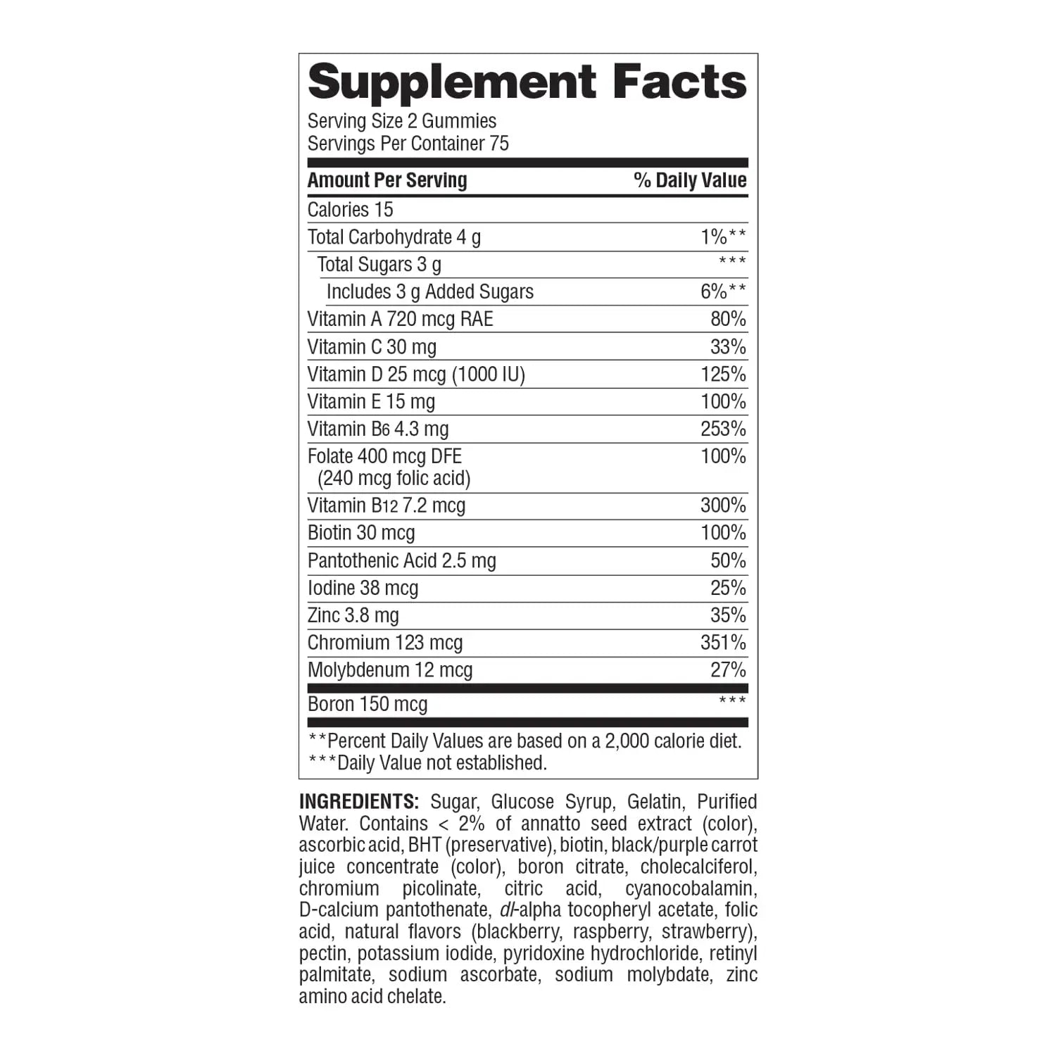Nature's Wonder Men's Multivitamin Gummies, Supports Immune Health, Energy, Metabolism and Muscles with Vitamins A,C,D,B6,B12 Nature's WonderBuy Supplements Australia