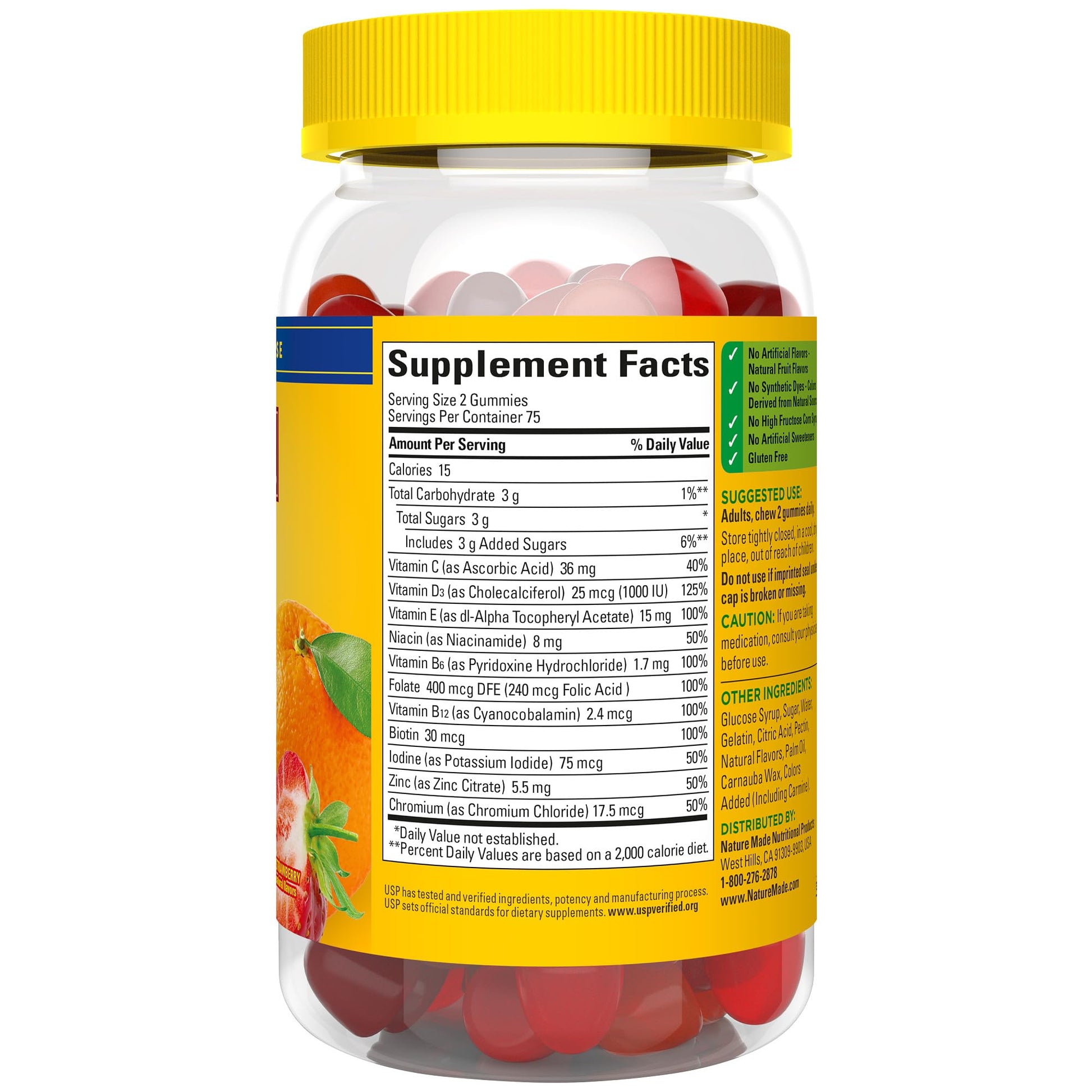 Nature Made Multivitamin Gummies, Mens & Womens Gummy Vitamins & Minerals, Adult Multivitamin Gummy Nature MadeBuy Supplements Australia