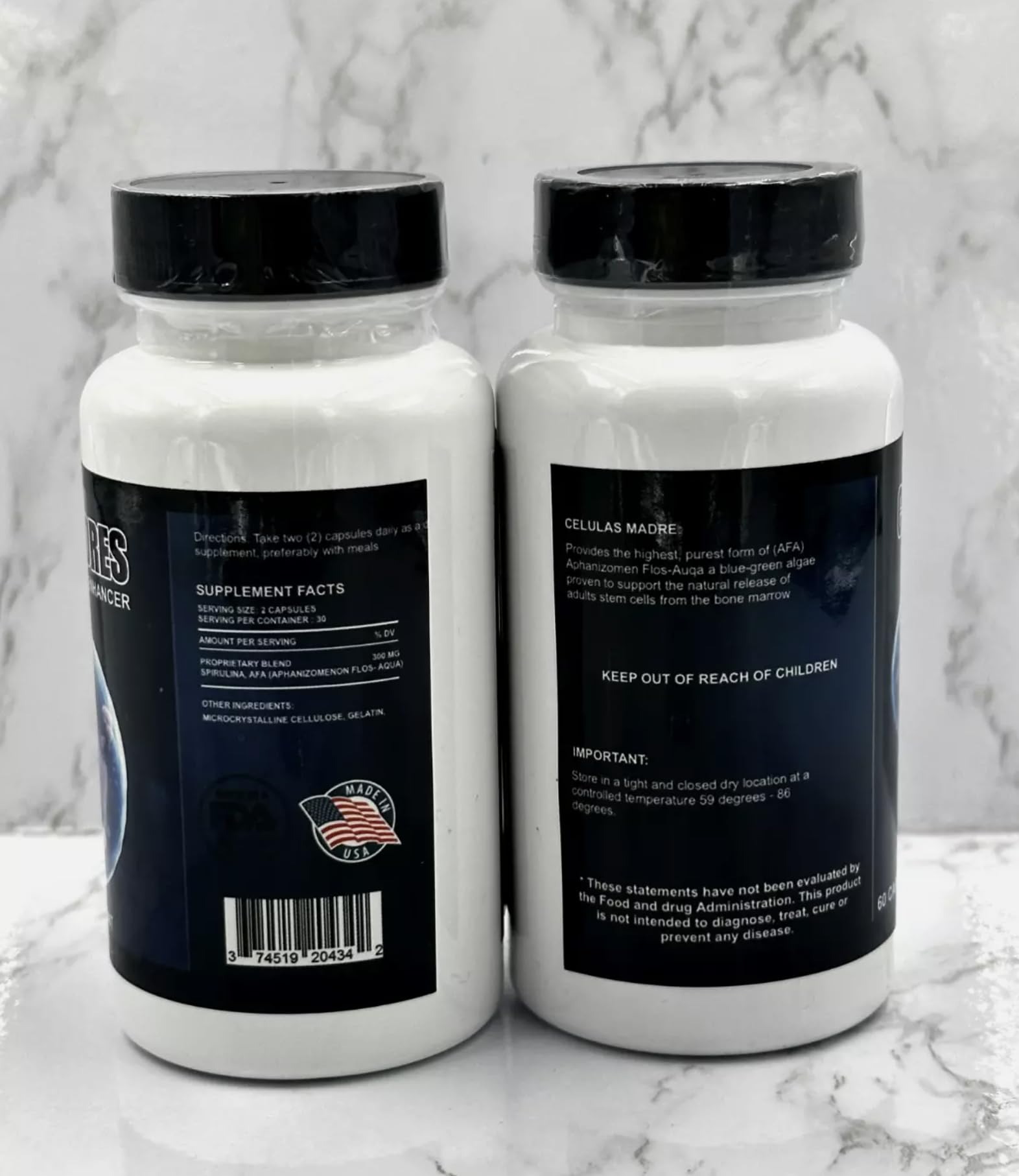 2 Bottles Celulas Madre Supports Joint & Muscles Stem Cell Immune Control 120 Capsules Madre Cell Plus. All Natural Steam Enhancer New GenericBuy Supplements Australia