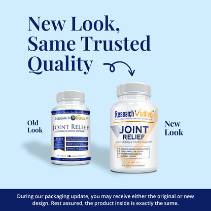 Research Verified Joint Support - Glucosamine, MSM, Turmeric, Boswellia, BioPerine - Vegan - 270 Capsules - 3 Month Supply Research VerifiedBuy Supplements Australia