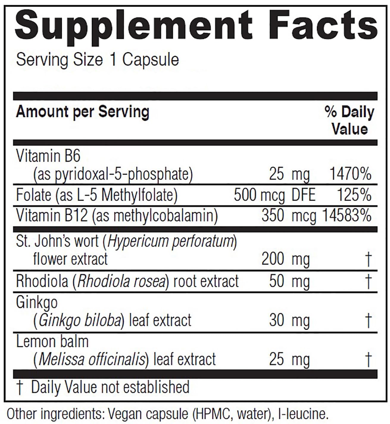 Vitanica Uplift, Mood and Emotional Support, Vegan, 60 Capsules VitanicaBuy Supplements Australia
