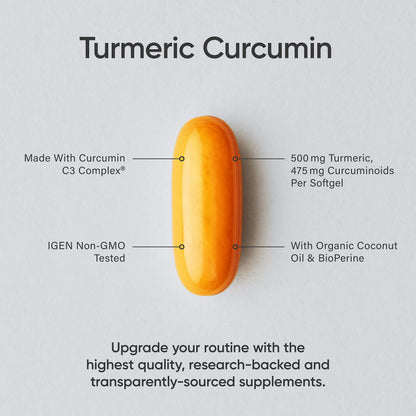 Sports Research Turmeric Curcumin C3 Complex - Softgels with Bioperine Black Pepper Sports ResearchBuy Supplements Australia