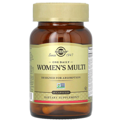 Solgar One Daily Women's Multi Whole Body Support Highly Absorbable Delayed Release Vitamin for Women, Supplement for Immune, Heart, Energy SolgarBuy Supplements Australia