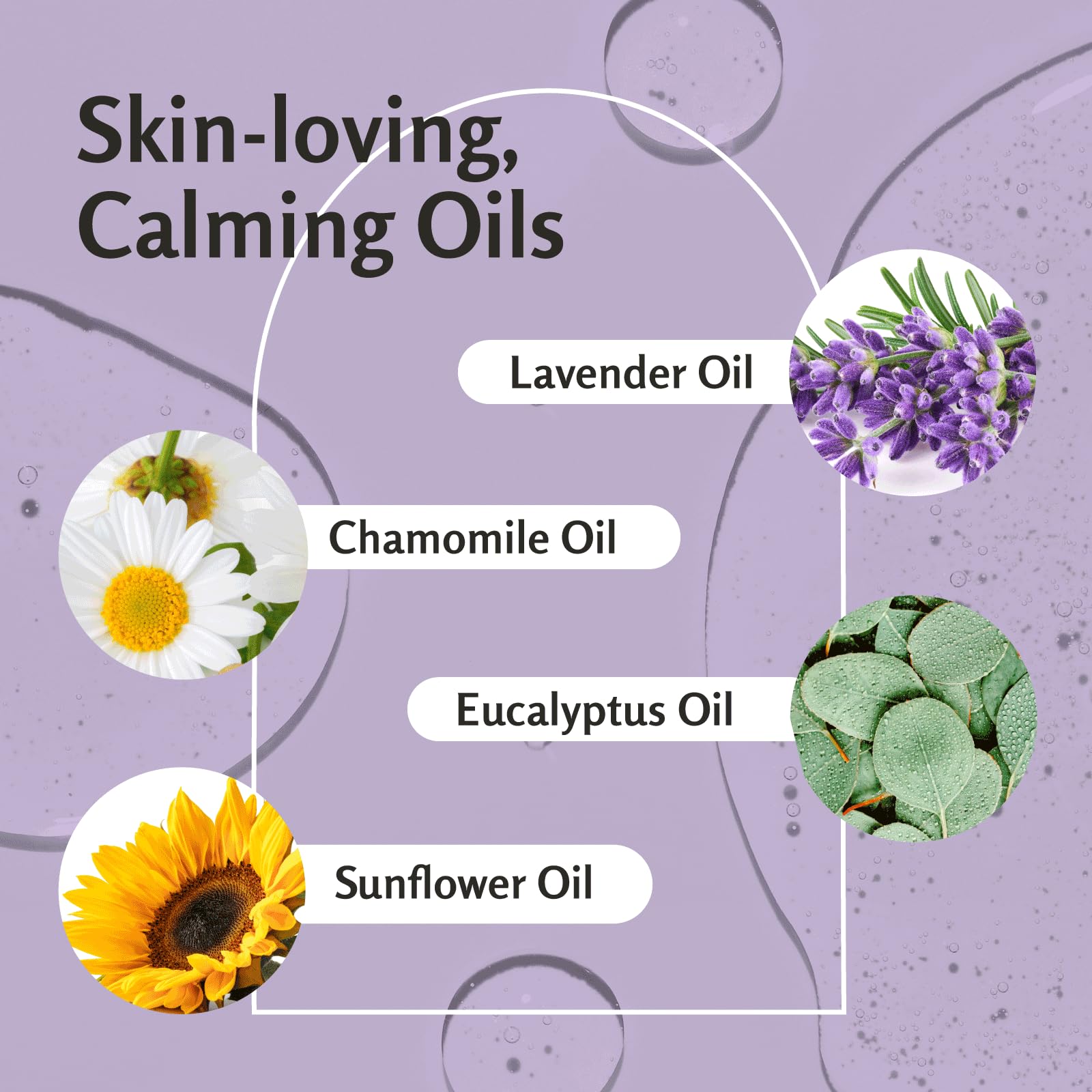 Lavender Massage Oil with Collagen and Stem Cells - Skin Tightening Massage Oil for Mass M3 NaturalsBuy Supplements Australia
