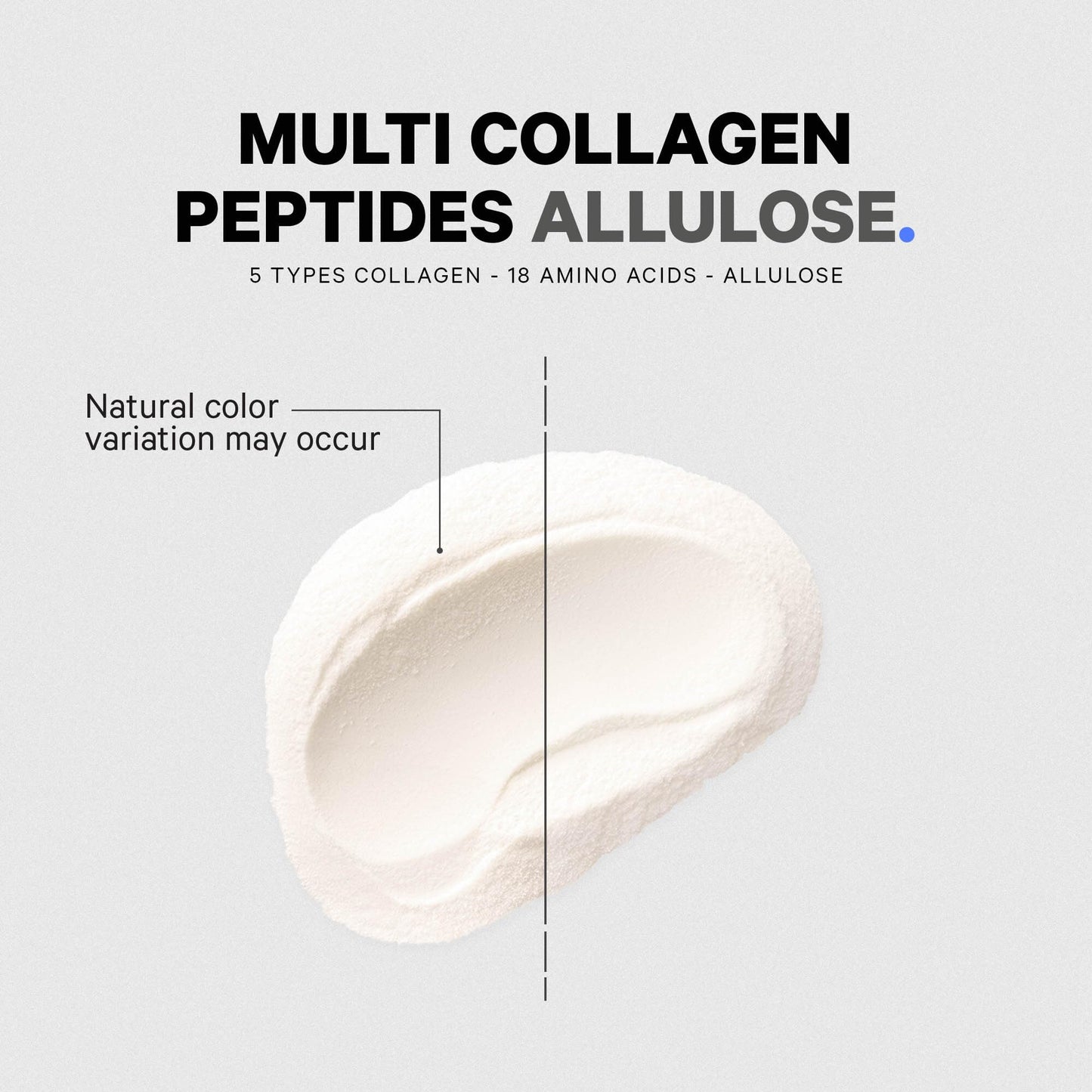 Codeage Multi Collagen Peptides Powder + Allulose - 5 Types - Grass-Fed Collagen - Rare Sugar Allulose Supplement - 0 Calorie Sweetener & 0 Carbs - 18 Amino Acids - Unflavored - Non-GMO - 30 Servings CodeageBuy Supplements Australia