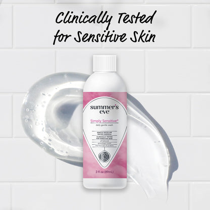 Summer's Eve Simply Sensitive Daily Gentle All Over Feminine Body Wash, Removes Odor Summer's EveBuy Supplements Australia