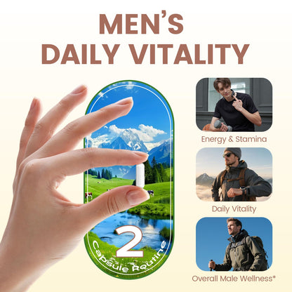 Grass Fed Beef Organ Supplement for Men - Beef Liver Capsules,Pasture Raised Beef Organs with Heart, Liver, Kidney, Spleen, Testicle & Prostate, Zinc, Selenium, Vitamin D3, Ginseng, Cordyceps HOLINFREBuy Supplements Australia