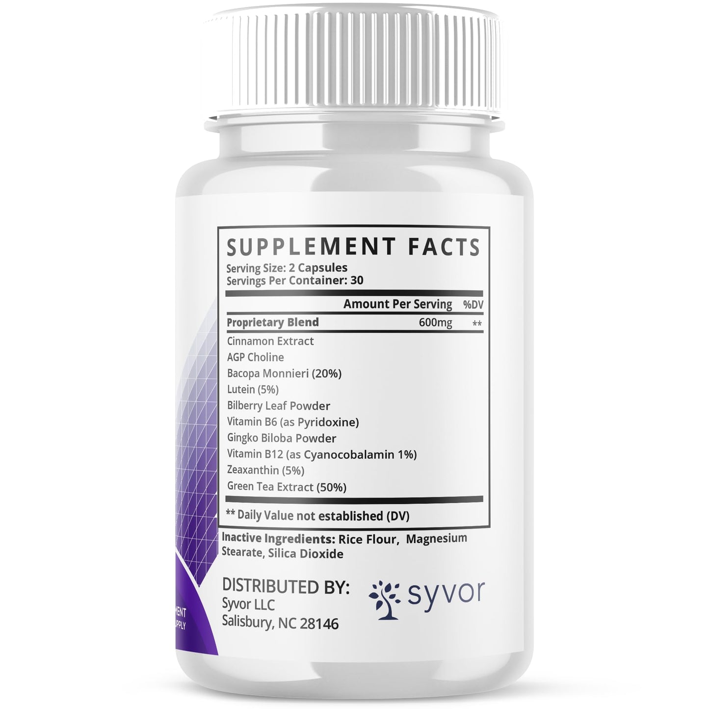 Neurocept Capsules, Official Neurocept Brain Supplement Pills with All Natural Ingredients, Advanced Formula Support Pills with Maximum Strength Premium Vitamins for Women and Men (60 Capsules) SyvorBuy Supplements Australia