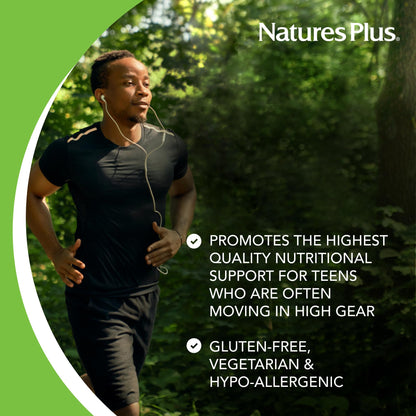 Natures Plus Source of Life Adult’s Chewable, Apple Cinnamon - 90 Wafers, Pack of 2 - Multi-Vitamin & Mineral Supplement - Gluten Free, Vegetarian - 90 Total Servings NaturesPlusBuy Supplements Australia