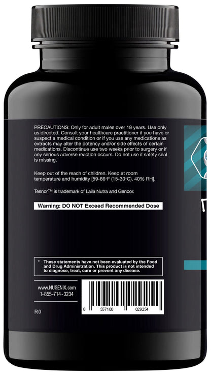 Nugenix Total-T Ultimate Testosterone Booster for Men & Nugenix Nitric Oxide Booster