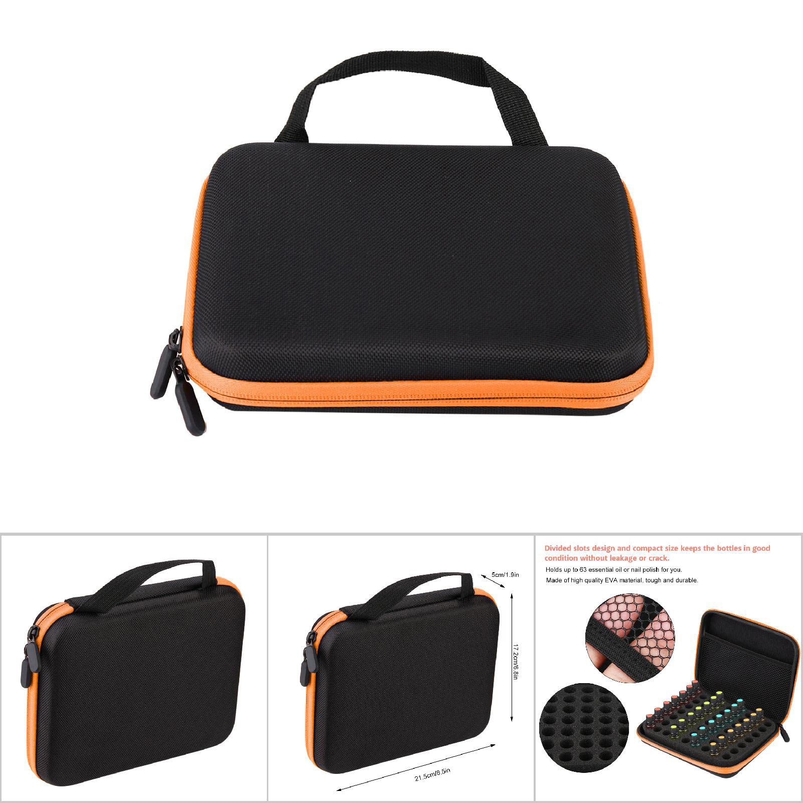 Essential Oil Storage Holder Organizer Carrying Case, Essential Oils Box Holds 63 Bottles GOTOTOPBuy Supplements Australia