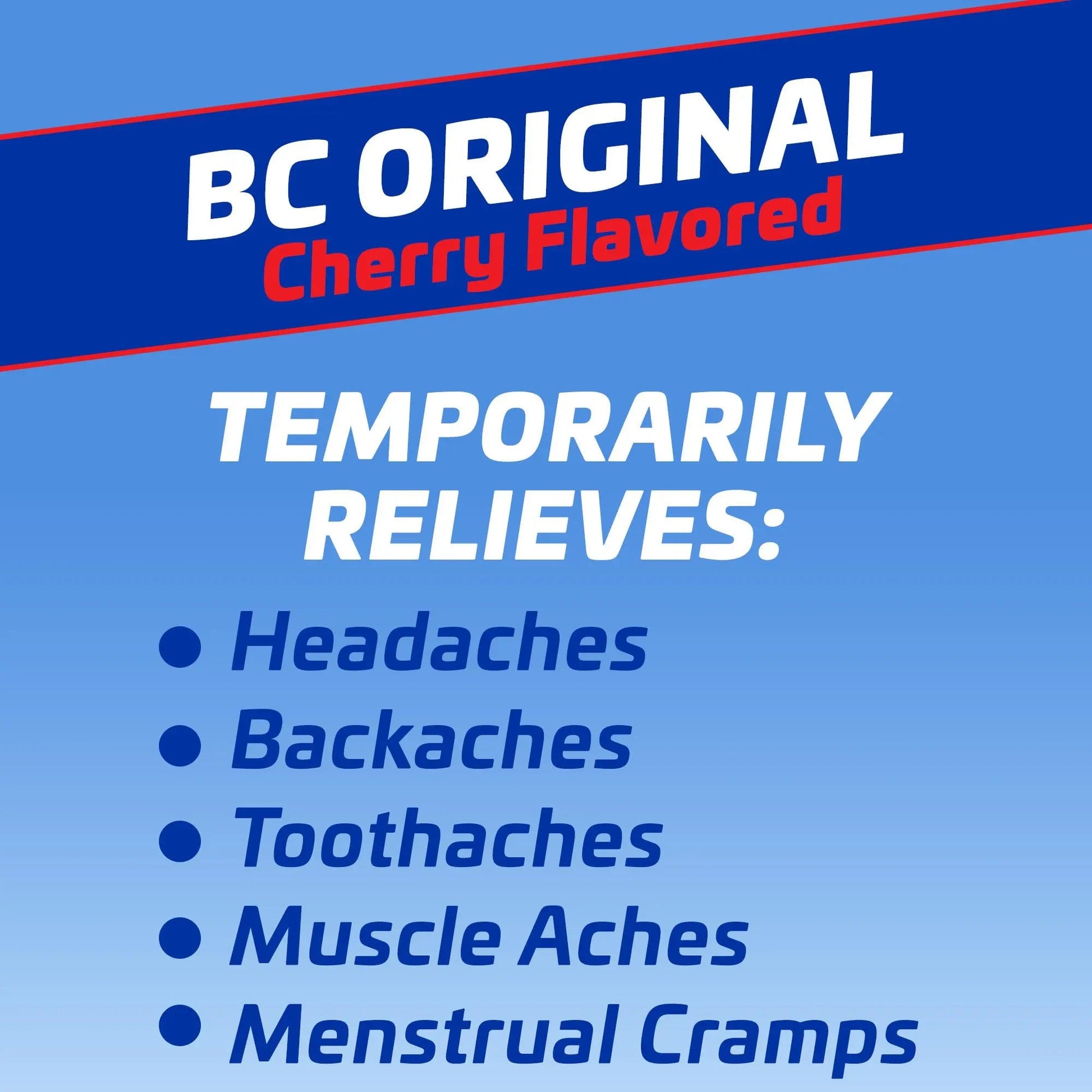 BC Powder Pain Reliever, Cherry Flavor Aspirin Dissolve Packs, 24 Count Powder Packets (2 Pack) BCBuy Supplements Australia