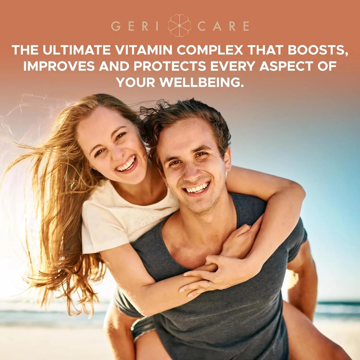 GeriCare One-Daily Multi-Vitamin Tablet, 100 Count Adult Multivitamin Supplement | Easy-to-Take Dietary Supplement with Vitamins A, C, D3, B, Calcium GeriCareBuy Supplements Australia