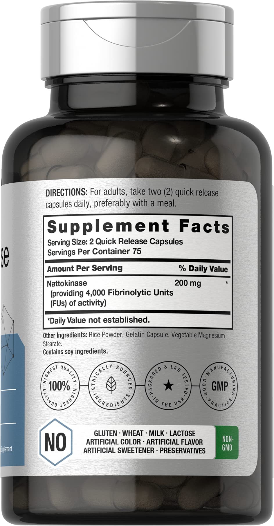 Nattokinase Supplement 4000 FU | 150 Capsules | Non-GMO, Gluten Free | by Horbaach HorbäachBuy Supplements Australia