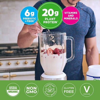 Orgain Organic Vegan Meal Replacement Protein Powder, Vanilla Bean - 20g Plant Based Protein OrgainBuy Supplements Australia