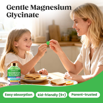 60 Day Supply Magnesium Glycinate 400mg Gummies with Ashwagandha, L-Theanine, CoQ10, Vitamin D3 & B6, Sugar Free Magnesium Gummies for Adults & Kids, Stress Relief, Sleep & Calm, Vegan, Gluten Free Venture PalBuy Supplements Australia
